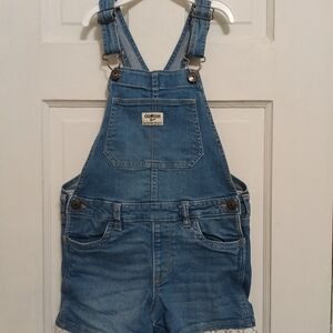 OshKosh B'gosh Blue Denim Kids Overall Set